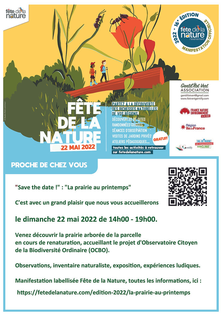 Fête de la nature 20222 - Affiche