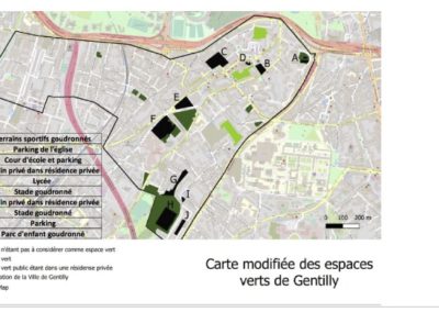 4m2/habitant Bilan de l'étude menée en mars 2021 par une des étudiantes de Master 1 "Risques et environnement. Parcours Biodiversité" en stage pour 2 mois sous le tutorat de notre association.