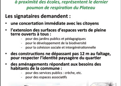Texte de la pétition (lancée le 31/01/2017)