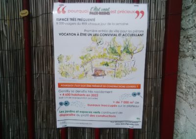"Pourquoi l'îlot doit être préservé de constructions lourdes ?"