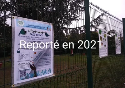 REPORTE : Fête de la Nature 11 octobre 2020 pour raisons sanitaires