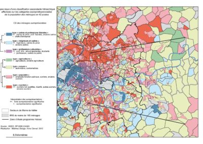 Dans : La métropole parisienne : une mosaïque sociale de plus en plus différenciée par Anne Clerval & Matthieu Delage [08-09-2014] https://www.metropolitiques.eu/spip.php?page=print&id_article=702