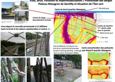 Un grand projet inutile et couteux voir avec un impact négatif. GPI : Grand Projet Inutile : évitable (un contournement de quelques mètres n'aurait quasi rien coûté en abattant un muret...) et c'est un "coupe gorge" la nuit ou à la tombée du jour dès 16h-17h en hiver où je ne conseille pas aux jeunes filles de s’aventurer seules.... qui a remporté un prix de l'écologie dans la compet' au greewashing !!! Un Maire et son adjoint fiers de leur classement... Les investissements publics très coûteux, sur le dos du citoyen par la région, et comble : par notre commune déjà surendettée alors qu'il s'agit d'une nuisance collective, la "promenade" (ponton) surplombe une autoroute d'état, Etat qui pourrait prendre en charge la totalité de la correction des nuisances qu'il nous impose, non?