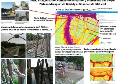 Un grand projet inutile et couteux voir avec un impact négatif. GPI : Grand Projet Inutile : évitable (un contournement de quelques mètres n'aurait quasi rien coûté en abattant un muret...) et c'est un "coupe gorge" la nuit ou à la tombée du jour dès 16h-17h en hiver où je ne conseille pas aux jeunes filles de s’aventurer seules.... qui a remporté un prix de l'écologie dans la compet' au greewashing !!! Un Maire et son adjoint fiers de leur classement... Les investissements publics très coûteux, sur le dos du citoyen par la région, et comble : par notre commune déjà surendettée alors qu'il s'agit d'une nuisance collective, la "promenade" (ponton) surplombe une autoroute d'état, Etat qui pourrait prendre en charge la totalité de la correction des nuisances qu'il nous impose, non?