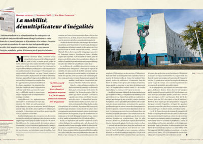 « Manière de voir » #175 , février-mars 2021 "La métropolisation du monde entraîne avec elle son lot de ruptures et de désorganisations. Elle est taillée pour les plus riches et les plus diplômés, qui captent l’espace urbain au détriment des ménages à revenus modestes. À l’échelle des pays, elle se nourrit de la mobilité à grande vitesse – des personnes, des marchandises, des capitaux –, abandonnant des pans de territoire et concentrant les maux." https://www.monde-diplomatique.fr/mav/175/