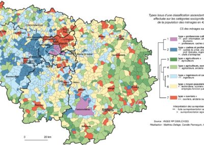 Dans : La métropole parisienne : une mosaïque sociale de plus en plus différenciée par Anne Clerval & Matthieu Delage [08-09-2014] https://www.metropolitiques.eu/spip.php?page=print&id_article=702