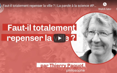Actualisation / Thierry Paquot. Désastres urbains. Repenser la ville. La densité humaine. (oct 2020)