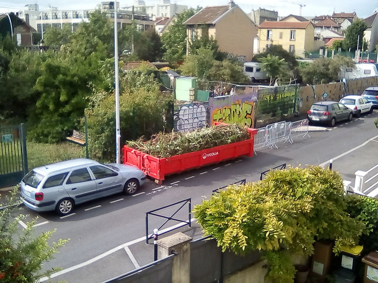 Opération déchets verts terminée en 2h00