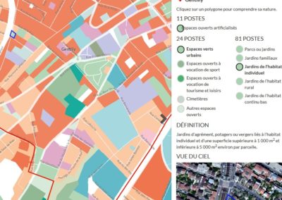 MOS 2017. Cet espace est resté fermé jusqu'à la veille du concours IMGP où une association a demandé à pouvoir en profiter de façon transitoire en attendant son urbanisation. Sans concertation avec aucun riverains ni autres habitants de la ville. Cet espace est clôturé, les clefs ont été confiées à une association qui y fait du compost et des plantations en pot. La Friche enchantée qui a défriché ce terrain pour l'occuper.